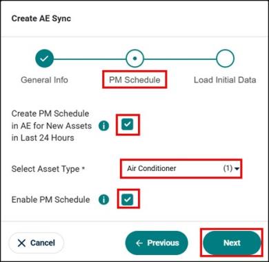 PM Schedule tab2